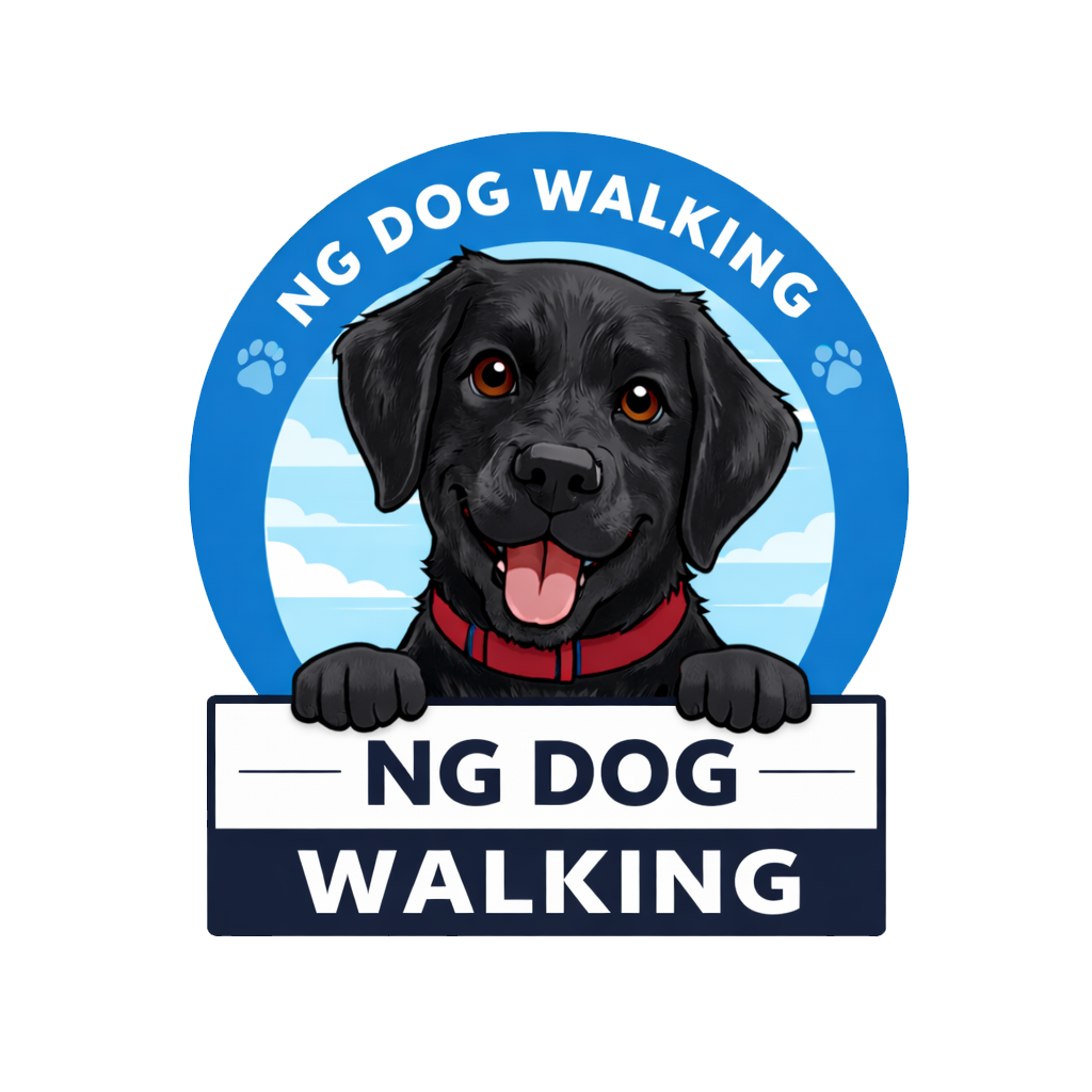 NG Dog Walking Logo PNG